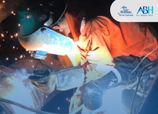 Perbaikan kebocoran pipa HDPE DN 225mm