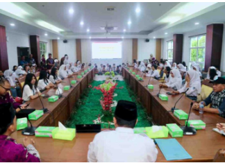 DPRD Kota Batam menerima kunjungan edukasi dari siswa siswi SMA Negeri 27 Batam