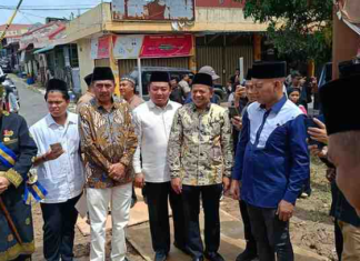 Peletakan Batu Pertama di Hadiri Anggota partai Nasdem dan PKS