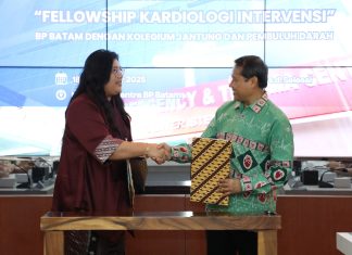 BP Batam dan Kolegium Jantung dan Pembuluh Darah, Teken MoU Penyelenggaraan Fellowship Kardiologi Intervensi