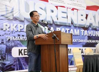 Wali Kota Amsakar Tekankan Skala Prioritas Pembangunan di Musrenbang Batam kota