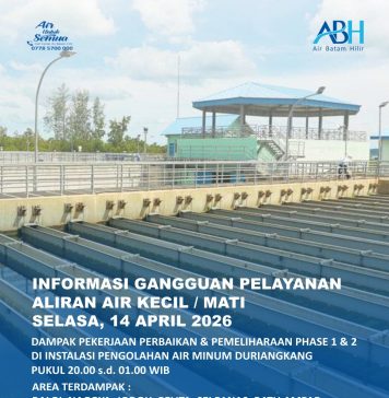 pelaksanaan Pekerjaan Terencana Perbaikan dan Pemeliharaan Air Bersih