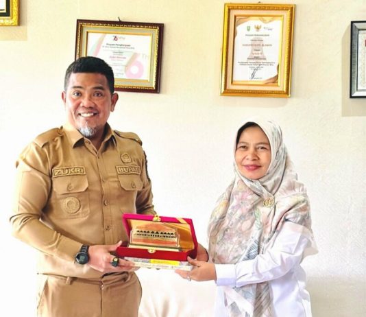Mewujudkan Impian Masyarakat Perairan, Bupati Zukri Dorong Pemasangan Jaringan Kabel dibawah Laut