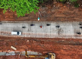 Perbaikan Selesai, Jalan Vista Kembali Dapat Digunakan