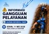Perbaikan Kebocoran Air Bersih di Nongsa , PT Air Batam Hilir Langsung turun melakukan Perbaikan