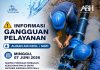 Pekerjaan gangguan pelayanan suplai air minum