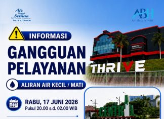 perbaikan kebocoran pipa distribusi utama DN 800mm & 600mm di depan Central