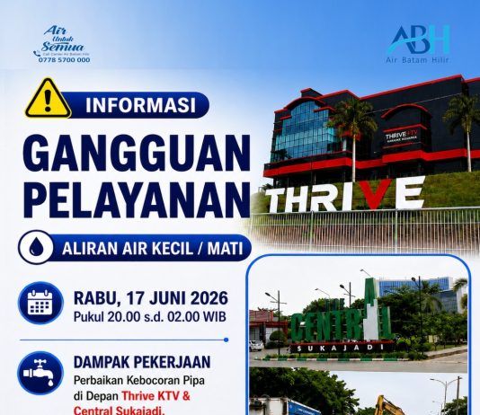 perbaikan kebocoran pipa distribusi utama DN 800mm & 600mm di depan Central
