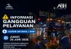 Perbaikan kebocoran pipa DCIP 200mm di Simpang Golden Land, Batam Center