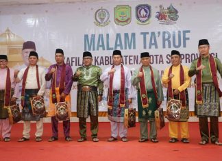 MTQH: Dipimpin Firmansyah, Kafilah Batam Hangatkan Silaturahmi Malam Taaruf