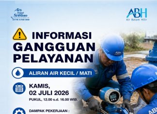 Pekerjaan Pemasangan Flow Meter 150mm di Jalur Temiang, Tanjung Riau