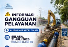 Pekerjaan Penyambungan Pipa OD 600mm & DN 800mm di Jalur Sukajadi