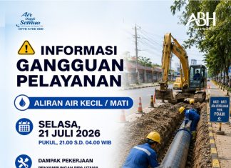 Pekerjaan Penyambungan Pipa OD 600mm & DN 800mm di Jalur Sukajadi