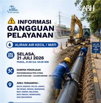Pekerjaan Penyambungan Pipa OD 600mm & DN 800mm di Jalur Sukajadi