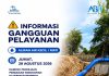 PT Air Batam Hilir Segera Tangani Kebocoran Pipa 800 mm di Jalur Muka Kuning