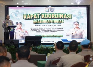 Kawal Keamanan dan Investasi, Kapolda Kepri Instruksikan Bhabinkamtibmas Jadi Early Warning System