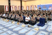 Perkuat Benteng NKRI, Kapolda Kepri dan Jajaran Ikuti Tausiyah Gus Baha Bersama Kapolri