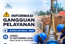 Pemasangan Penyekat Pipa DN 500mm di Jalur Suplai Teluk Mata Ikan