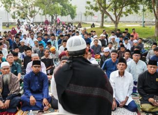 BP Batam Gelar Salat Istisqa Bersama Ratusan Warga di Waduk Nongsa