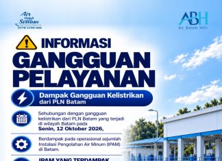 Air tidak bisa melngalir Akibat Gangguan Listrik