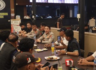 KAPOLRES PELALAWAN GANDENG INSAN MEDIA, PERKUAT SINERGI JAGA KAMTIBMAS