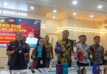 SS Ditetapkan Tersangka Miras Ilegal 8.664 Botol di Bengkong, Polisi Buru Pemilik Lain Lai Cung