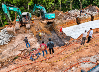 Perbaikan Jalan Depan Hotel Vista Dilakukan Menyeluruh, BP Batam Imbau Pengendara Berhati-Hati